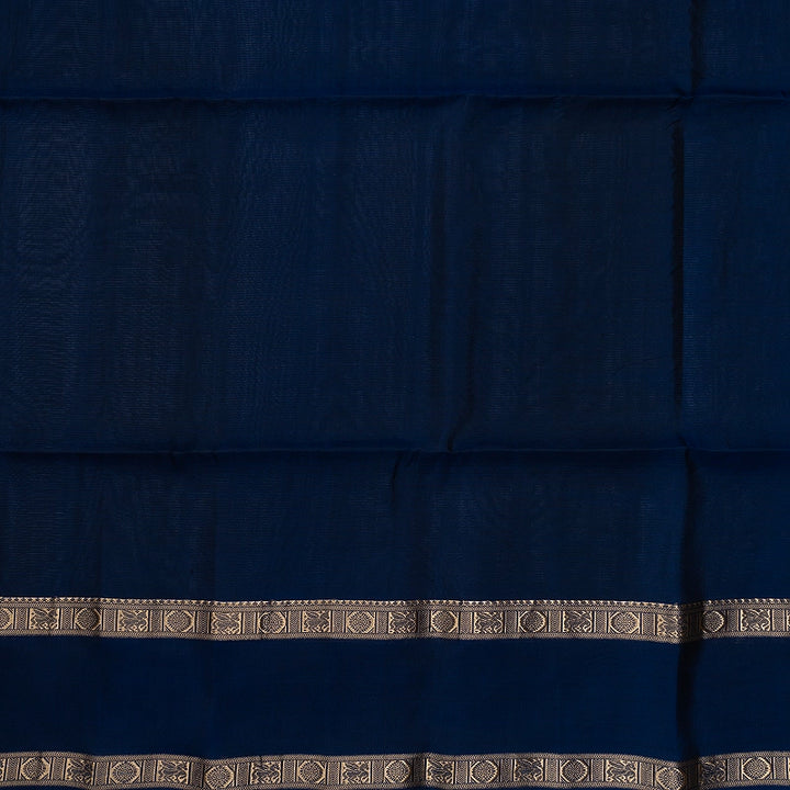 Hayagrivas Silver Grey Handloom Soft Silk Saree KBF532G4-8