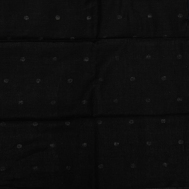 Hayagrivas Peacock Green Handloom Linen Saree KSBE147C1-1