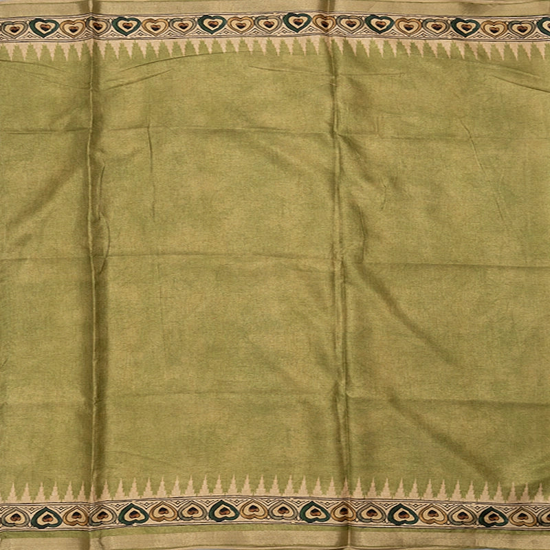Hayagrivas Sandal Fancy Cotton Saree KBE1181I1-33