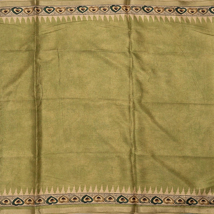 Hayagrivas Sandal Fancy Cotton Saree KBE1181I1-33