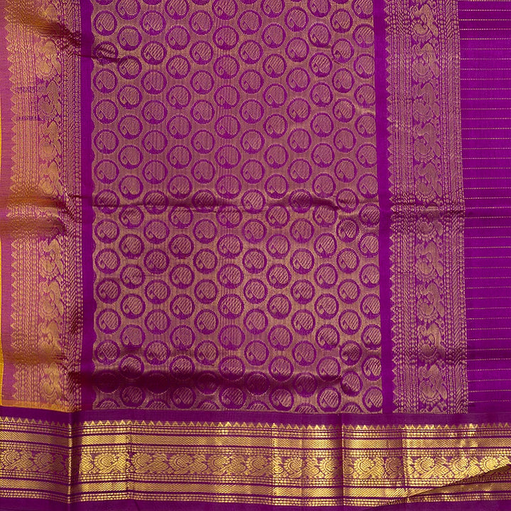 Hayagrivas Mango Yellow Pure Silk Cotton Saree SSCBF16D11-1
