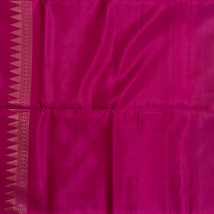 Hayagrivas Elephant Grey Handloom Soft Silk Saree KBF553G2-1