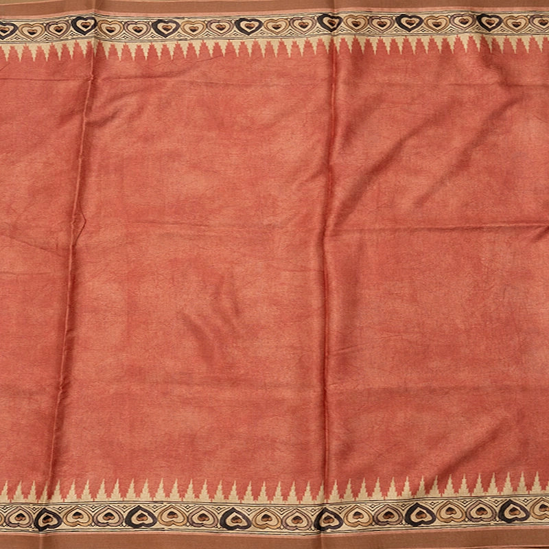 Hayagrivas Sandal Fancy Cotton Saree KBE1181I1-21