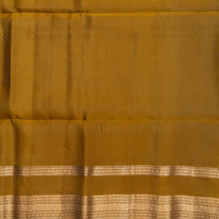 Hayagrivas Ananda Blue Handloom Soft Silk Saree KBF532G2-9