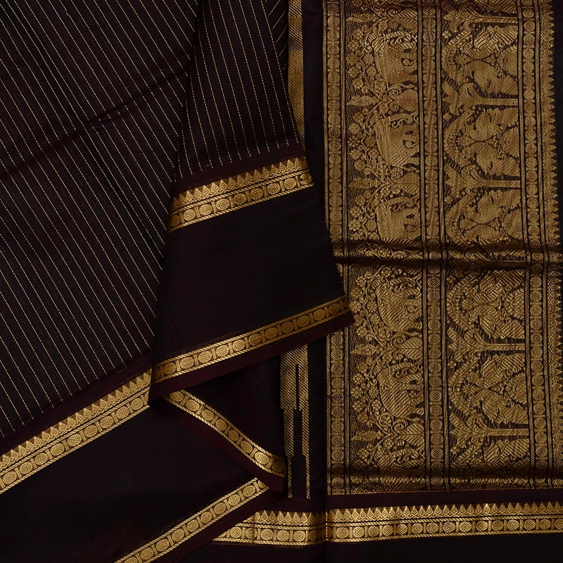 Hayagrivas Deep Snuff Kanchi Silk Cotton Saree KSBE124C3-2