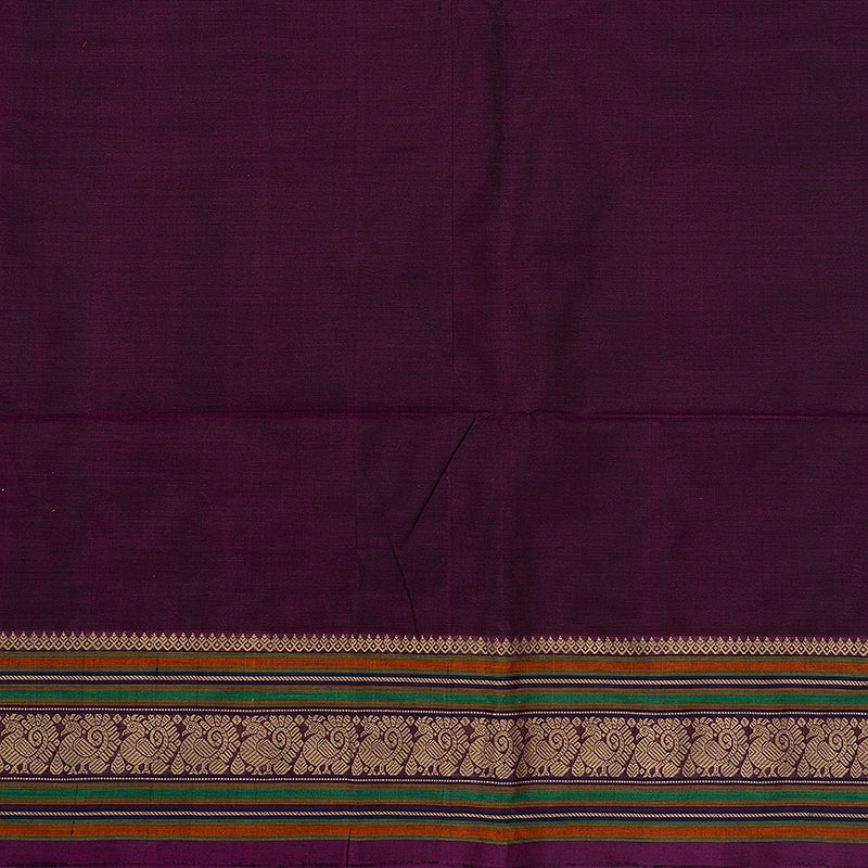 Hayagrivas Purple Handloom Kanchi Cotton Saree SSCBF104F16-2