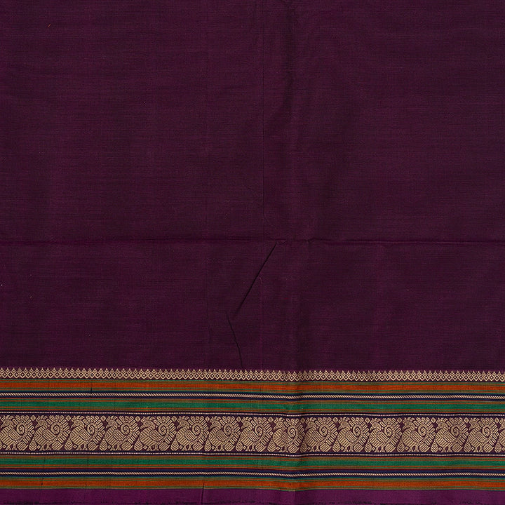 Hayagrivas Purple Handloom Kanchi Cotton Saree SSCBF104F16-2