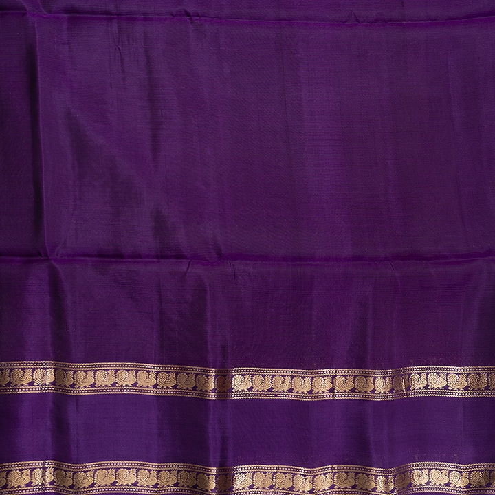 Hayagrivas Lavender Handloom Soft Silk Saree KBF532G4-4