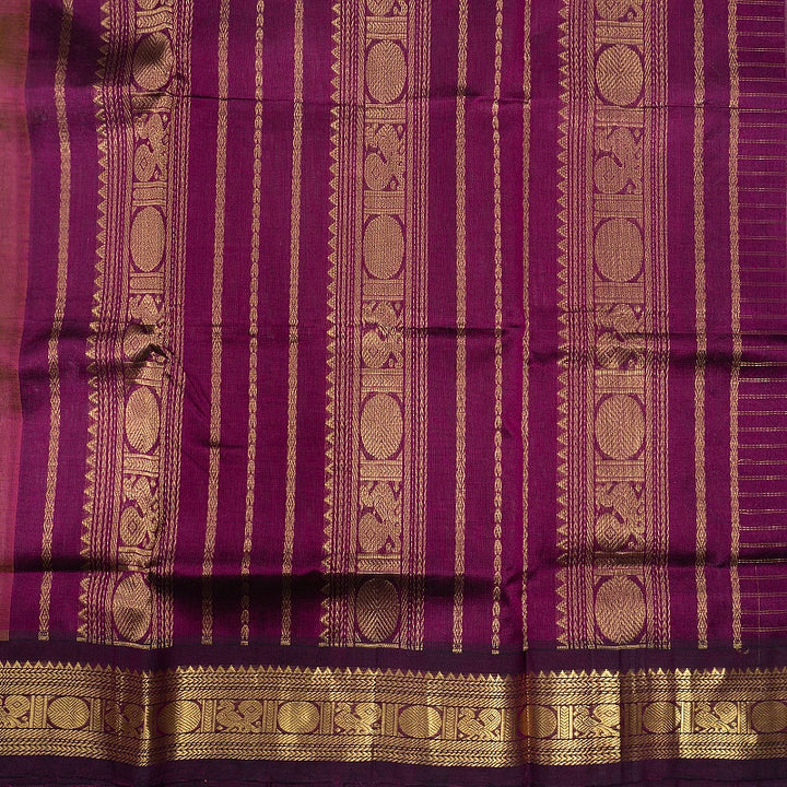 Hayagrivas Sandal Pure Silk Cotton Saree SSCBF56E5-10