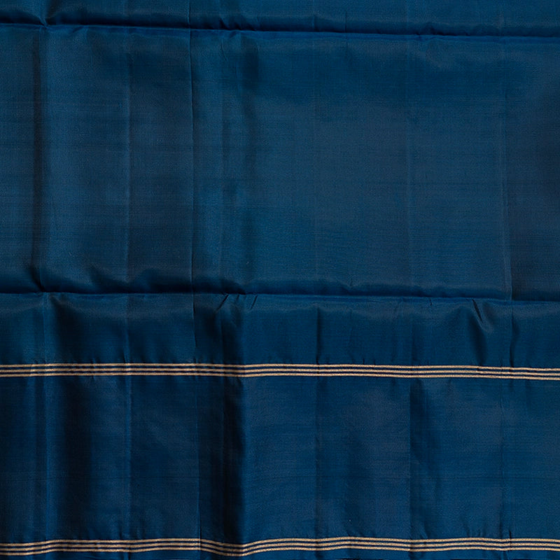 Hayagrivas Peachish-Brown Handloom Soft Silk Saree KBF232E2-11