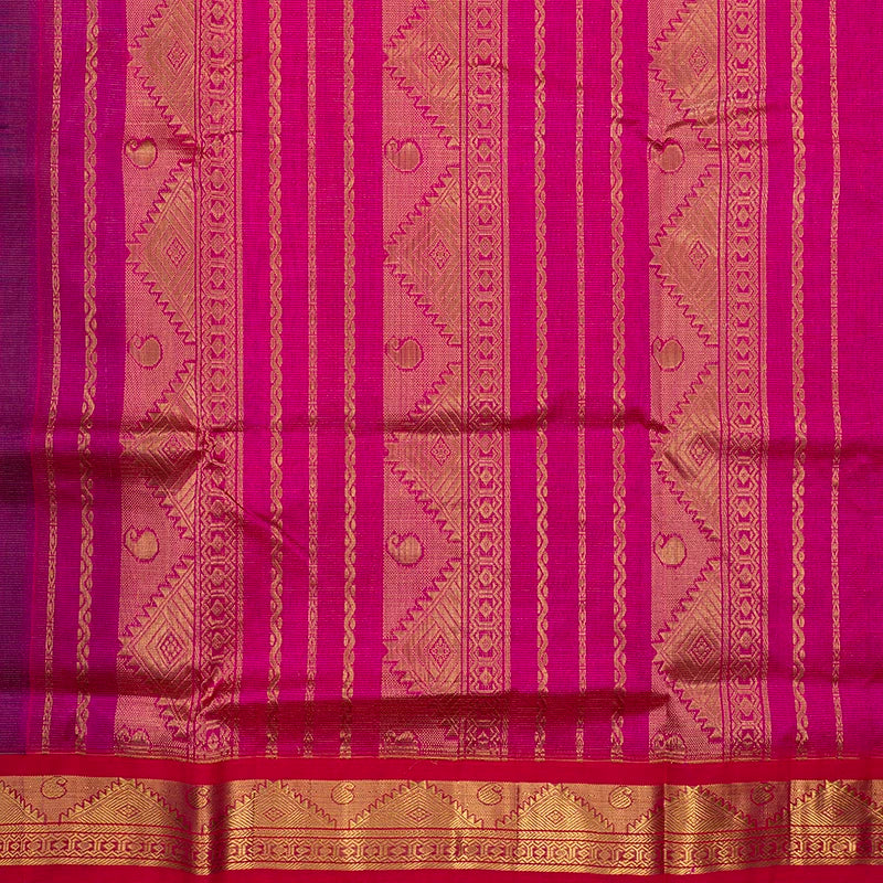 Hayagrivas Royal Blue Pure Silk Cotton Saree SSCBF35D1-31
