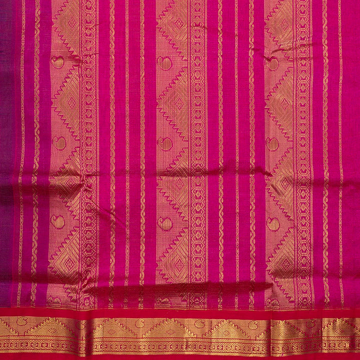 Hayagrivas Royal Blue Pure Silk Cotton Saree SSCBF35D1-31