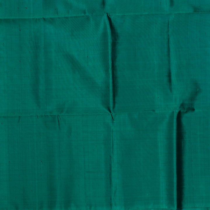 Hayagrivas Green Handloom Ikkat Soft Silk Saree KBE2157A1-13