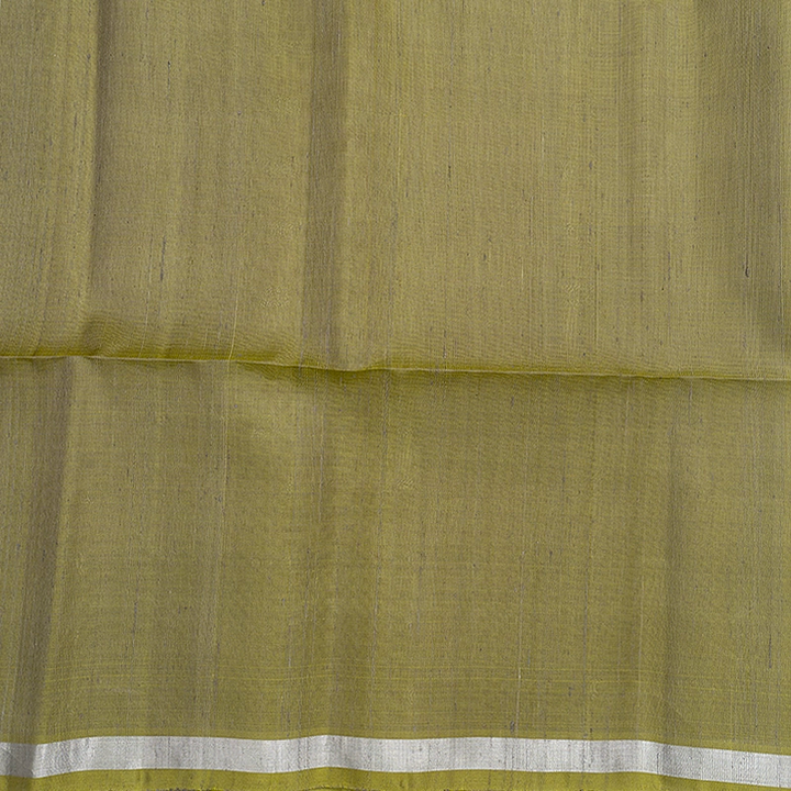 Hayagrivas Elaichi Green Handloom Soft Silk Saree KBE2101A1-1