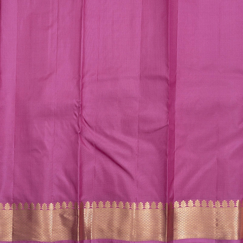 Hayagrivas Handloom Lotus Pink Kanjivaram Silk Saree KBF582G4-1