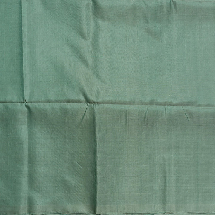 Hayagrivas Pastel Green Handloom Soft Silk Saree KBE2106A30-1