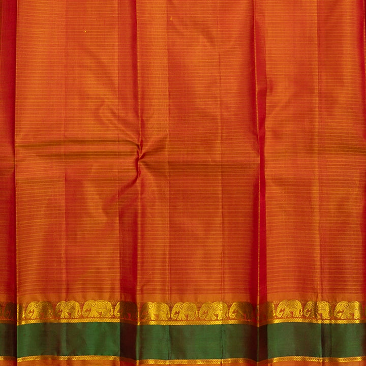 Hayagrivas Handloom Maroon Kanjivaram Silk Saree KBF486F1-28