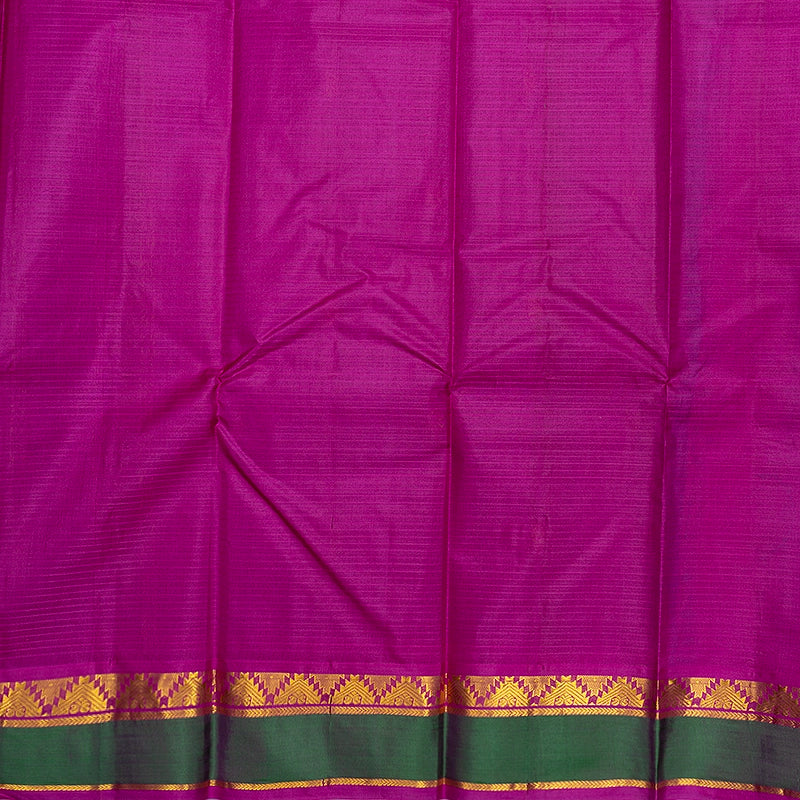 Hayagrivas Handloom Purple Kanjivaram Silk Saree KBF486F3-4