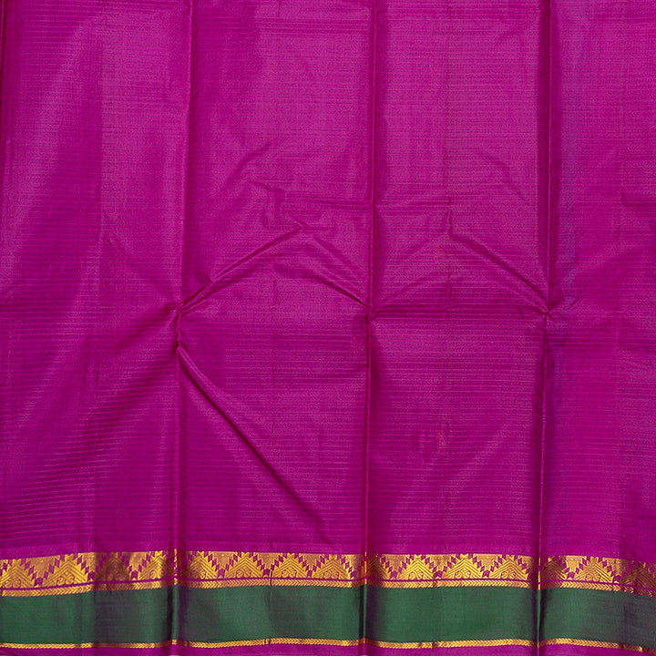 Hayagrivas Handloom Purple Kanjivaram Silk Saree KBF486F3-4