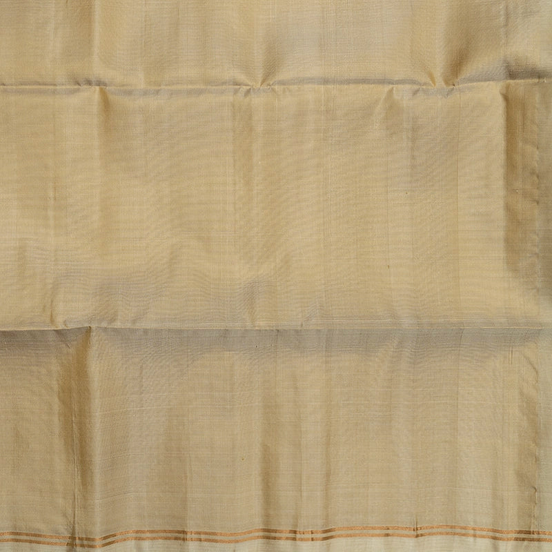 Hayagrivas Beige Handloom Soft Silk Saree KBF535G2-7