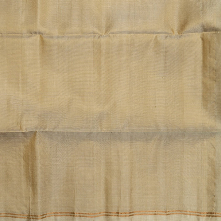 Hayagrivas Beige Handloom Soft Silk Saree KBF535G2-7