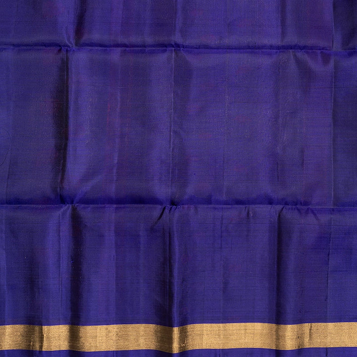 Hayagrivas Purplish-Blue Handloom Soft Silk Saree KBF535G7-25