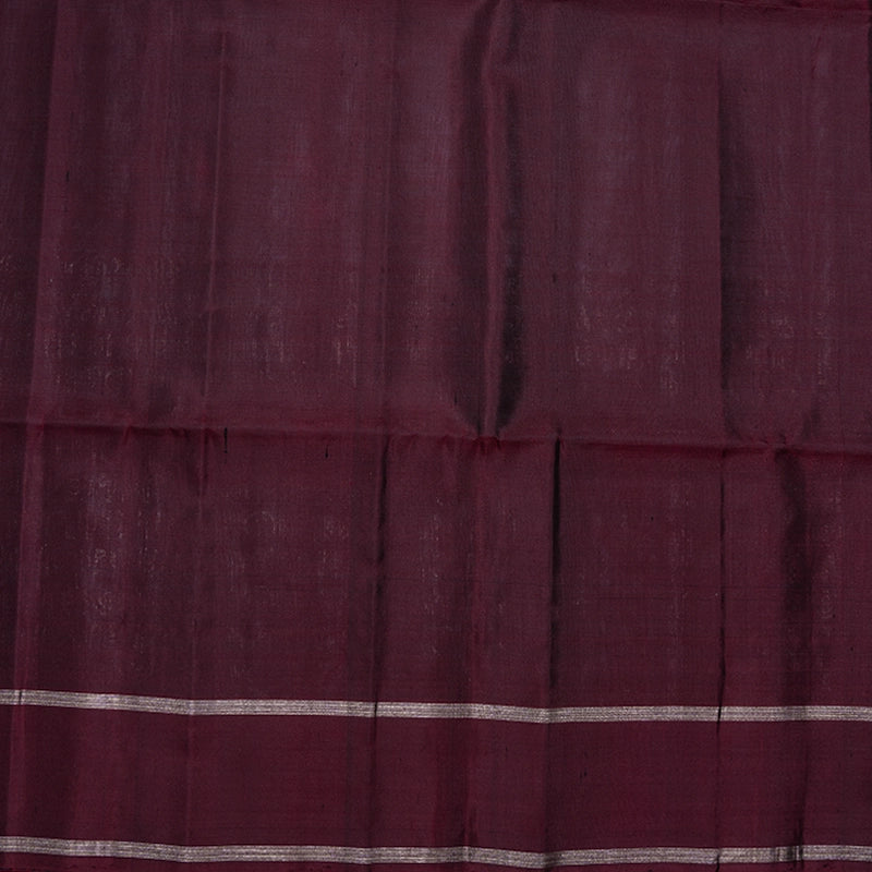 Hayagrivas Grey Handloom Soft Silk Saree KBF536G2-7