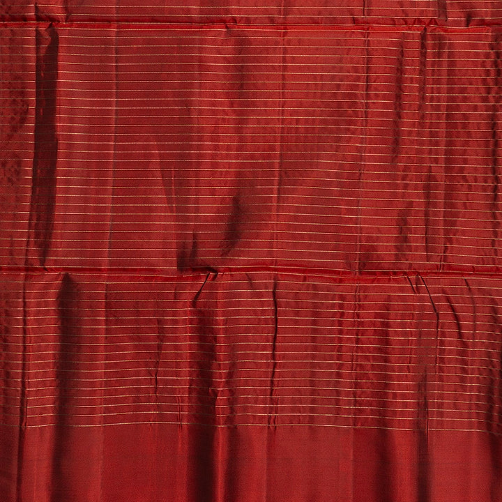 Hayagrivas Dark Peacock Blue Handloom Soft Silk Saree KBF547G1-33