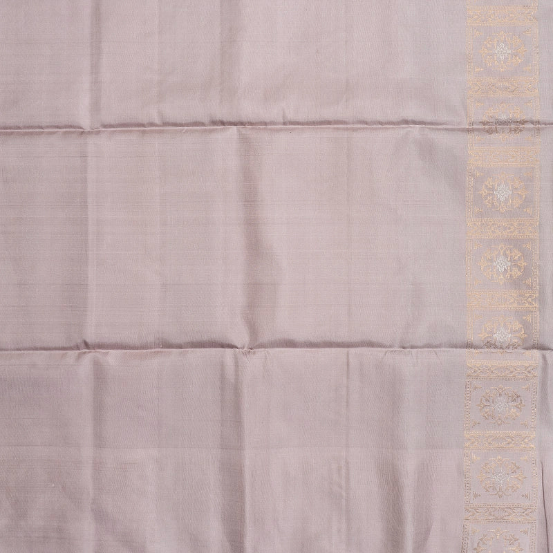 Hayagrivas Olive Green Handloom Soft Silk Saree KBF553G15-1