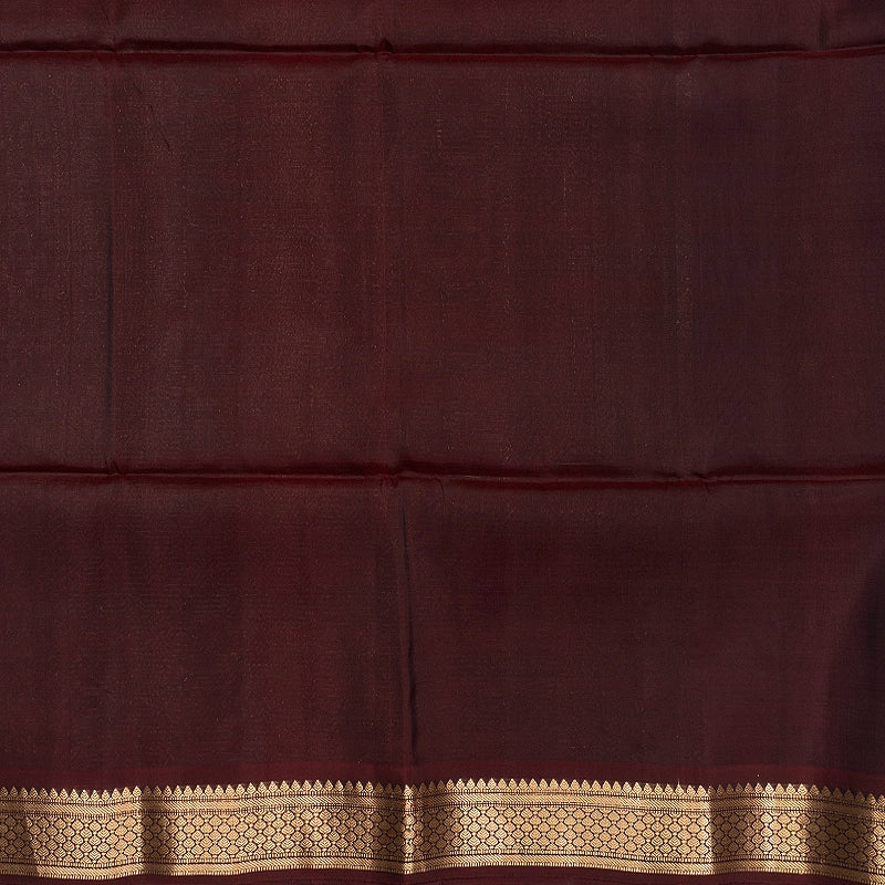 Hayagrivas Peacock Green Handloom Soft Silk Saree KBF555G1-17