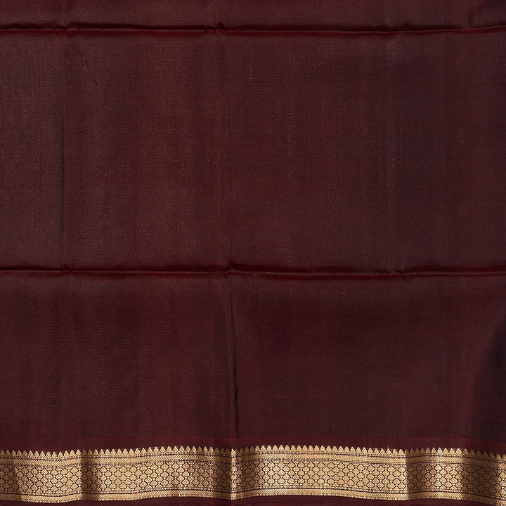 Hayagrivas Peacock Green Handloom Soft Silk Saree KBF555G1-17