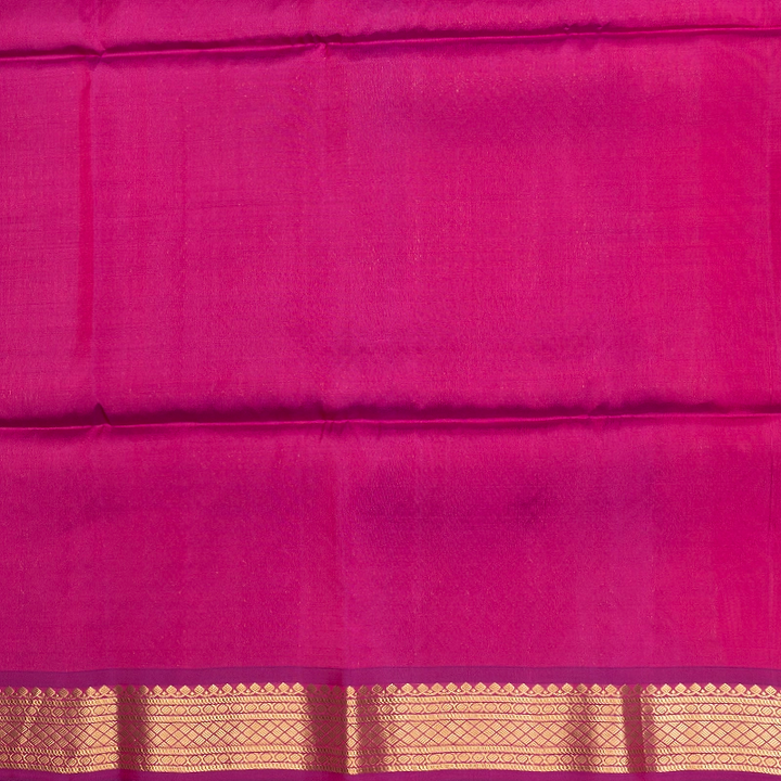 Hayagrivas Sunset Orange Handloom Soft Silk Saree KBF555G1-25