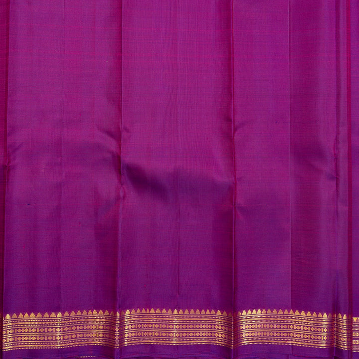 Hayagrivas Handloom Purple Kanjivaram Silk Saree KBF500F15-6