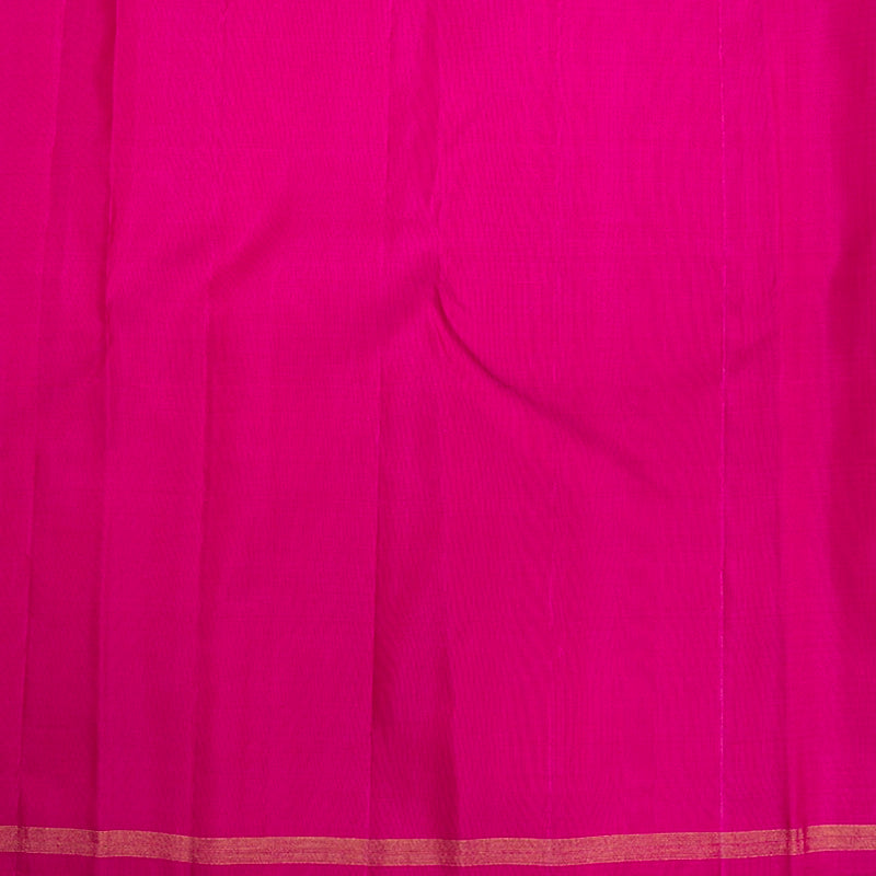 Hayagrivas Handloom Yellow Checks Kanjivaram Silk Saree KBF721G6-1