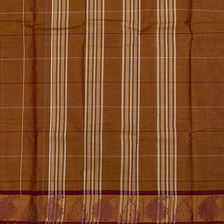 Hayagrivas Honey Mustard Handloom Chettinad Cotton Saree SSCBF134H2-14