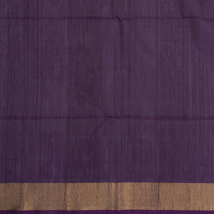 Hayagrivas Peacock Green Ikkat Kora Silk Cotton Saree SSCBF155H1-23