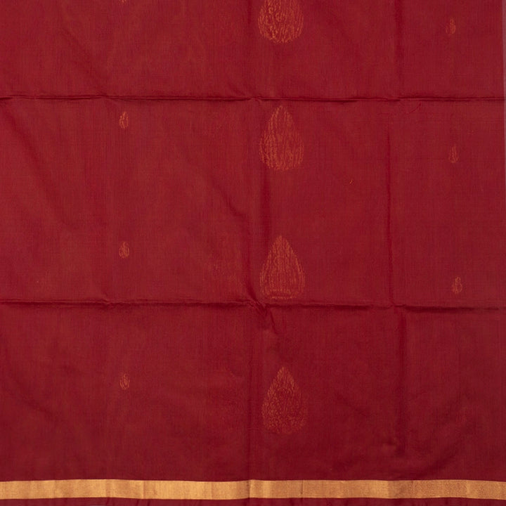 Hayagrivas Copper Brown Kora Silk Cotton Saree SSCBF156H4-8