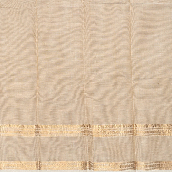 Hayagrivas Beige Handloom Kanchi Cotton Saree SSCBF177I10-5