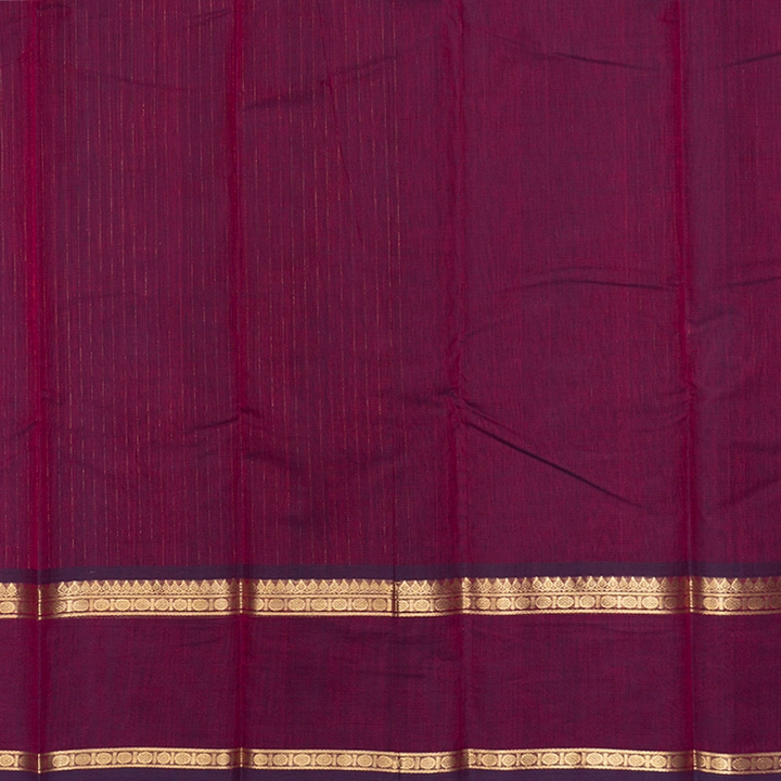 Hayagrivas Purple Handloom Kanchi Cotton Saree SSCBF177I5-12