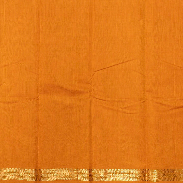 Hayagrivas Mambazham Orange Handloom Kanchi Cotton Saree SSCBF177I6-5