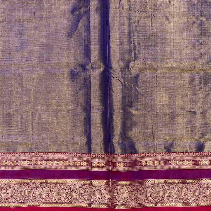 Hayagrivas Purple (Tissue) Kanchi Silk Cotton Saree SSCBF179I14-7