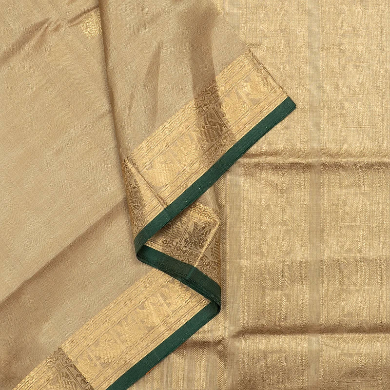 Hayagrivas Sandal Beige Kanchi Silk Cotton Saree SSCBF179I5-11