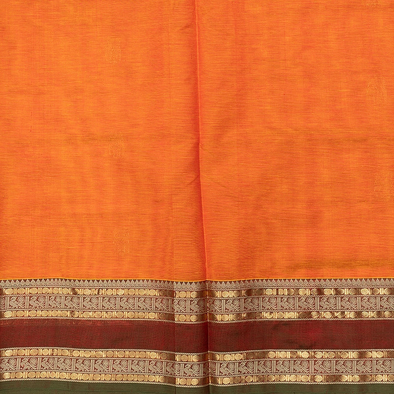 Hayagrivas Mambazham Orange Kanchi Silk Cotton Saree SSCBF179I5-38