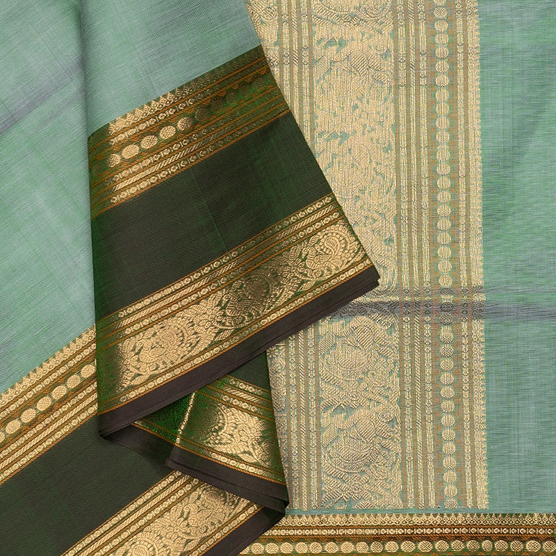 Hayagrivas Pastel Green Kanchi Silk Cotton Saree SSCBF179I9-8