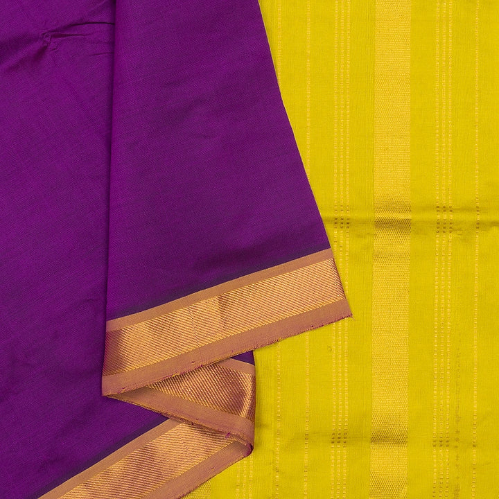 Hayagrivas Purple Semi Silk Cotton Saree SSCBF180I1-21