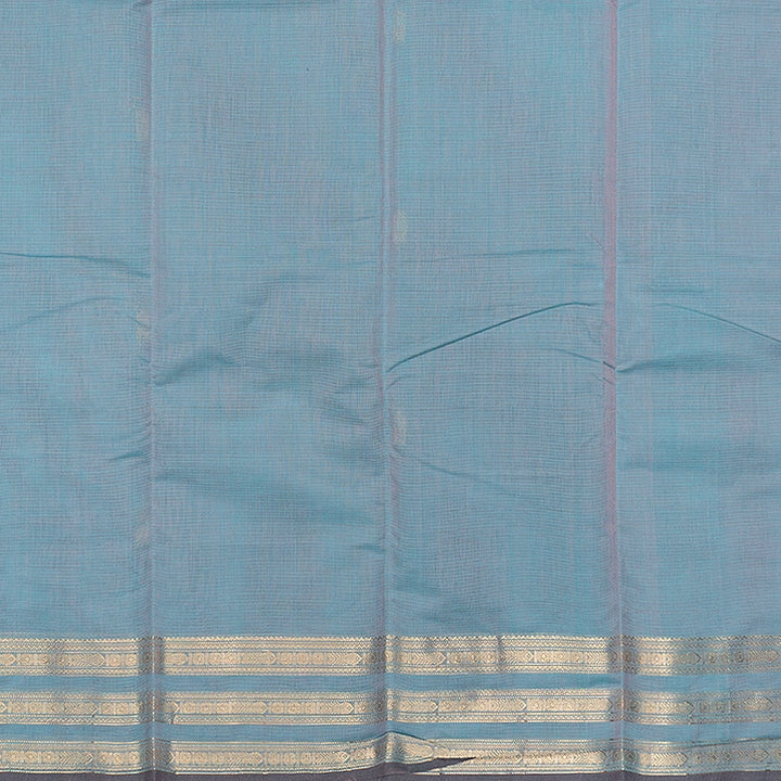 Hayagrivas Powder Blue Handloom Kanchi Cotton Saree SSCBF66E4-20