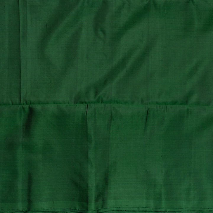 Hayagrivas Leaf Green Handloom Soft Silk Saree KSBE85A40-2