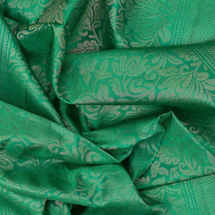 Hayagrivas Multicolour Checks Handloom Soft Silk Saree KBE166D2-3
