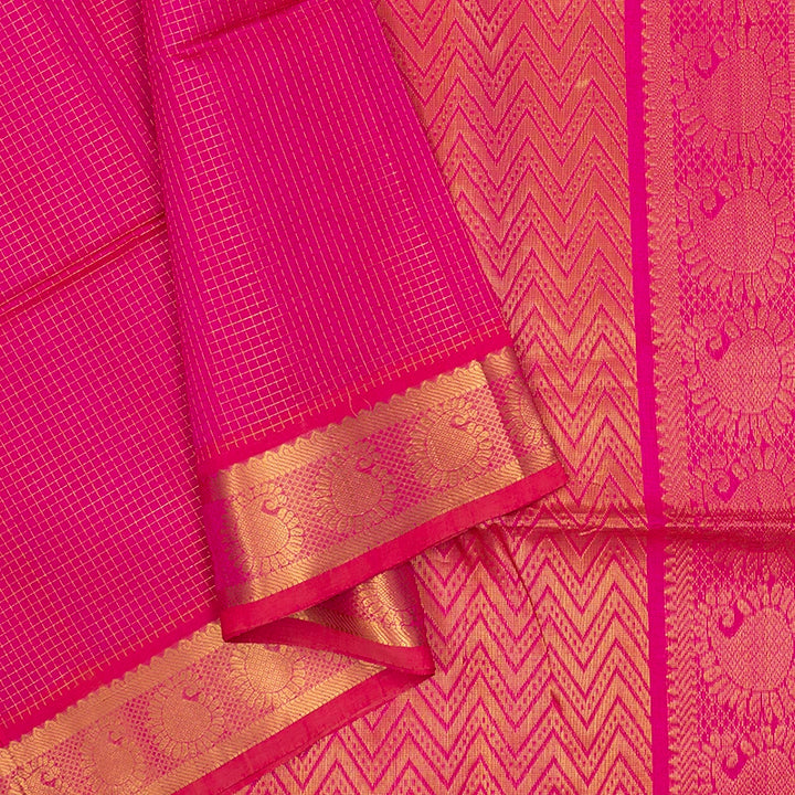 Hayagrivas Pink Kora Silk Cotton Saree SSCBF14D6-48
