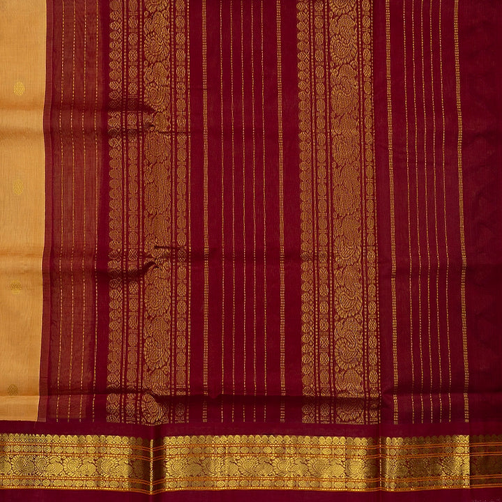 Hayagrivas Mild Peach Pure Silk Cotton Saree SSCBF34D4-20